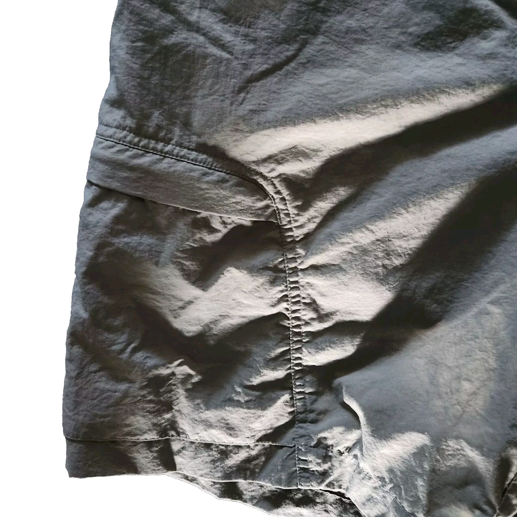 Vintage REI Cargo Shorts Mens Large Green Nylon Belted Hiking Outdoors Fishing Cargo Pocket Quick Dry UV Protection Breathable Lightweight Easy Care Size US 33 - 2 Thumbnail