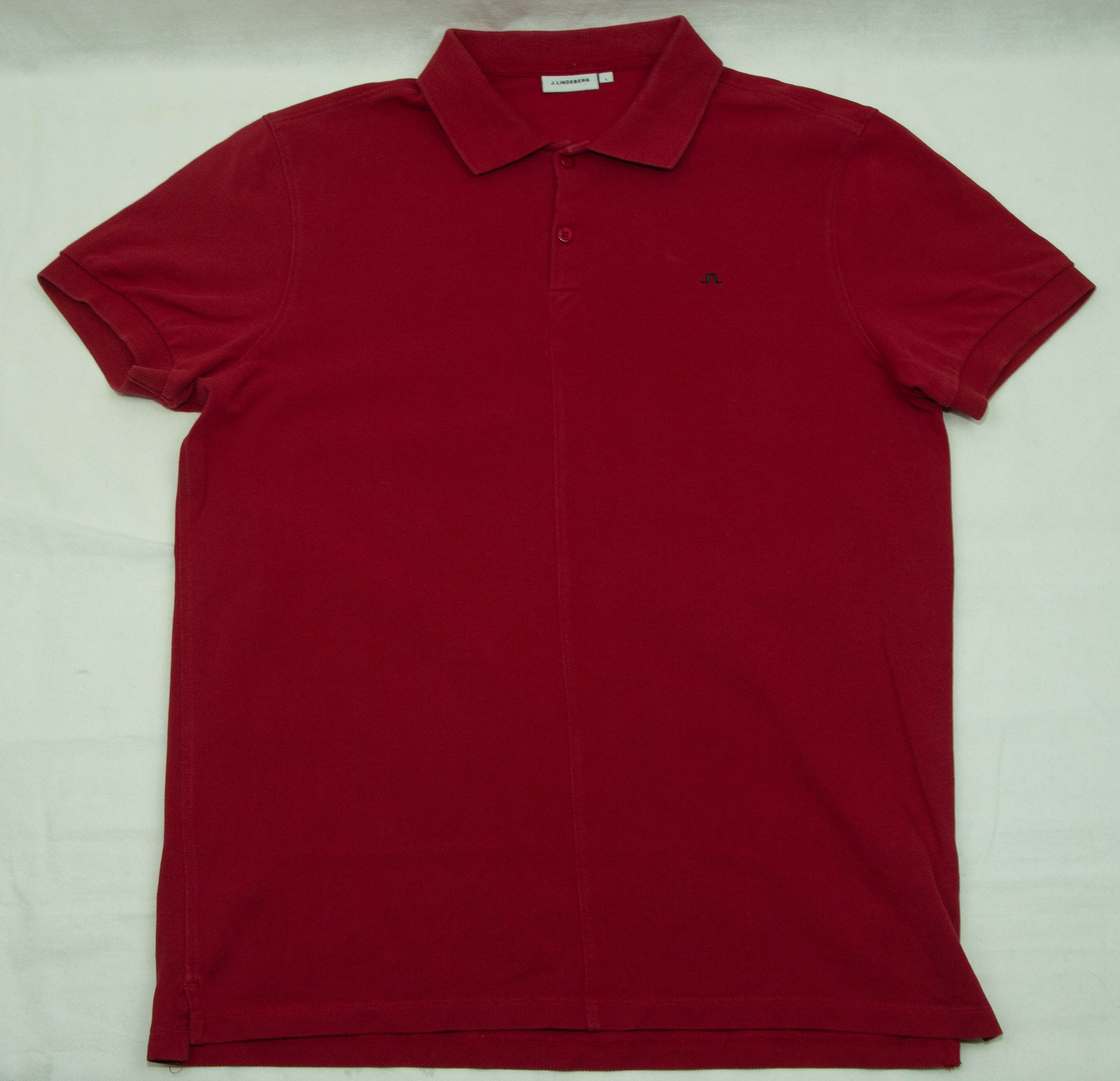 J.Lindeberg J.Lindeberg mens polo top cotton size M (LABEL L) gc Size US M / EU 48-50 / 2 - 4 Thumbnail