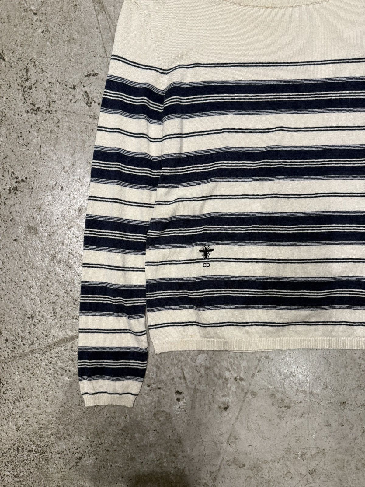 Christian Dior Striped Sweater