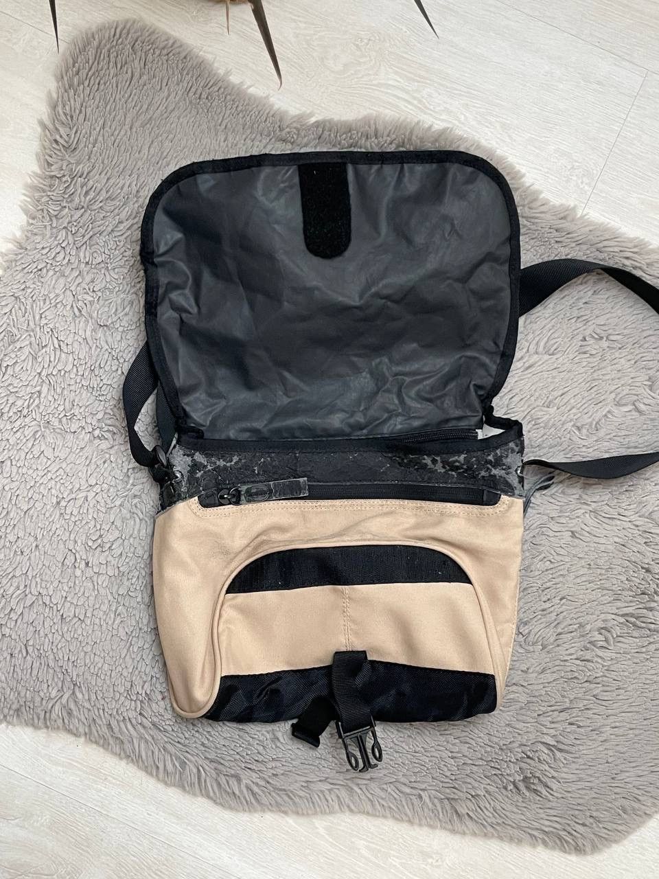 Nike × Vintage Nike Vintage Crossbody Bag Solo Swoosh Y2k Size ONE SIZE - 4 Thumbnail