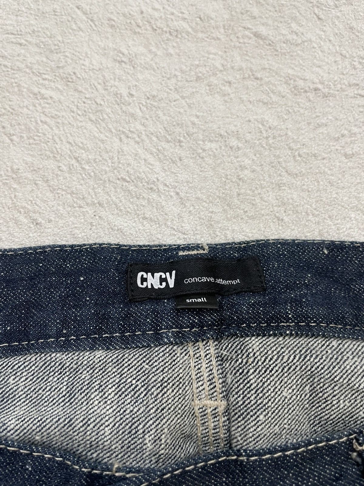 Kapital 2000s CNCV Raw Denim Carpenter Bondage Y2K Baggy Fit Size US 30 / EU 46 - 5 Thumbnail