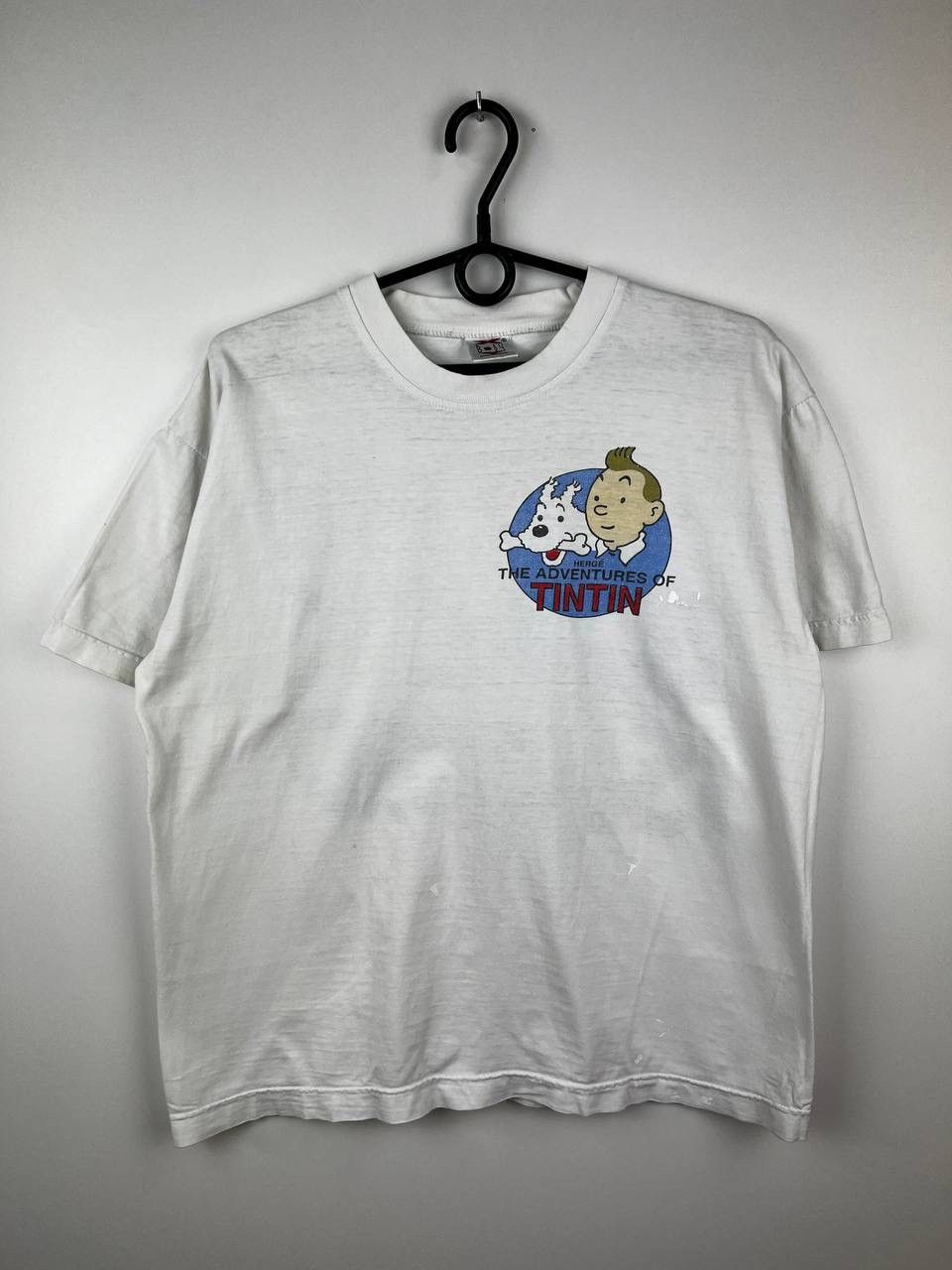 Vintage Tin tin movie vintage t-shirts size M Size US M / EU 48-50 / 2 - 1 Thumbnail