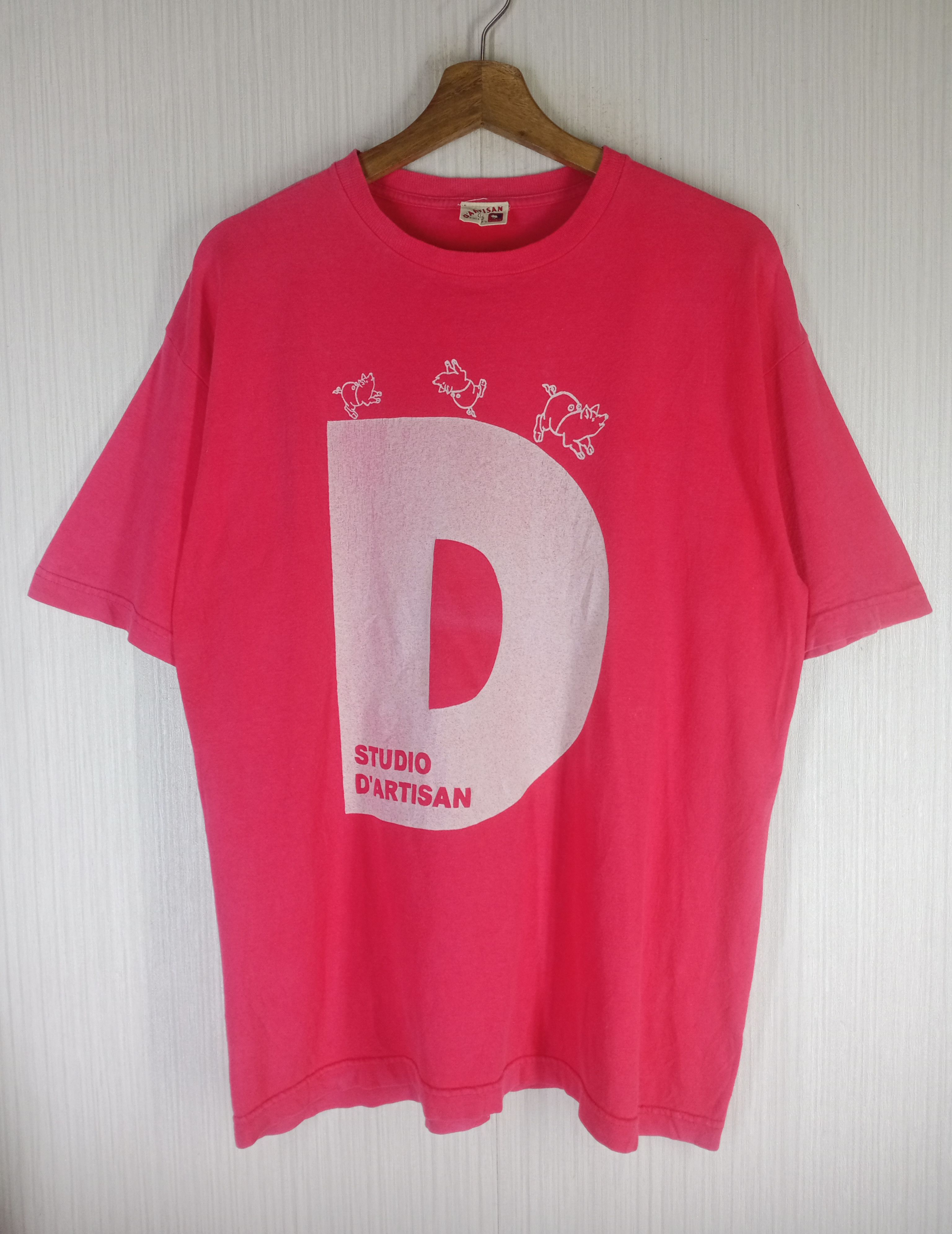 Rare Vintage Studio D'Artisan Big Logo Tshirt