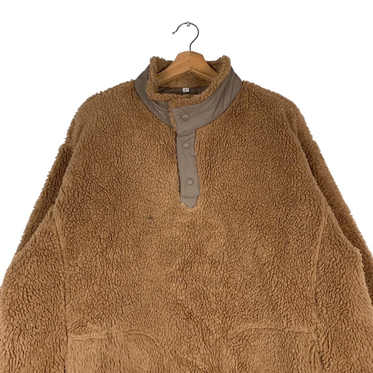 Uniqlo × White Mountaineering Uniqlo X White Mountaineering Half Button Fleece #1403-C63 Size US XL / EU 56 / 4 - 2 Thumbnail