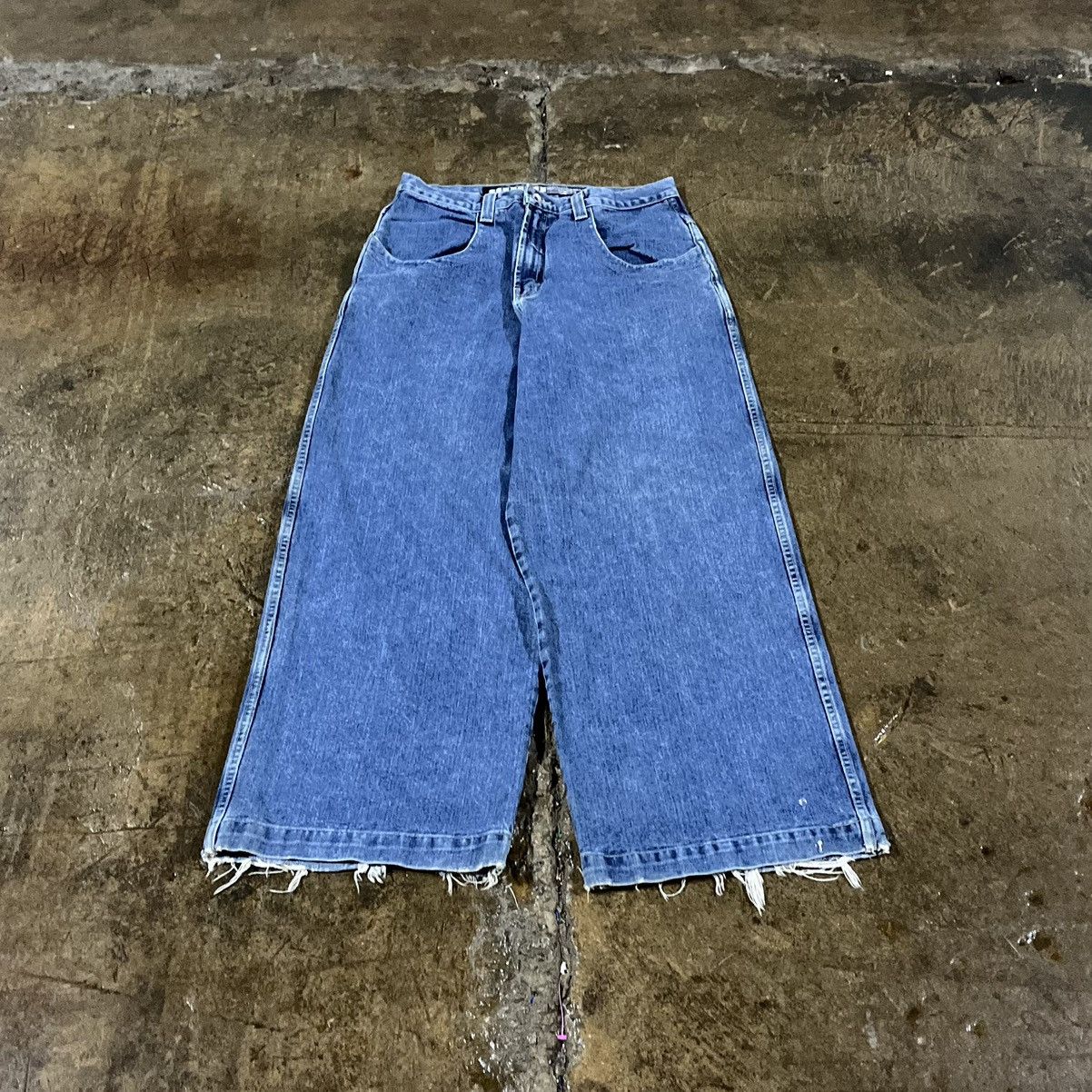 JNCO × Vintage CRAZY VINTAGE JNCO RHINO JEANS Y2K ENDANGERED SPECIES RAVE Size US 34 / EU 50 - 2 Thumbnail