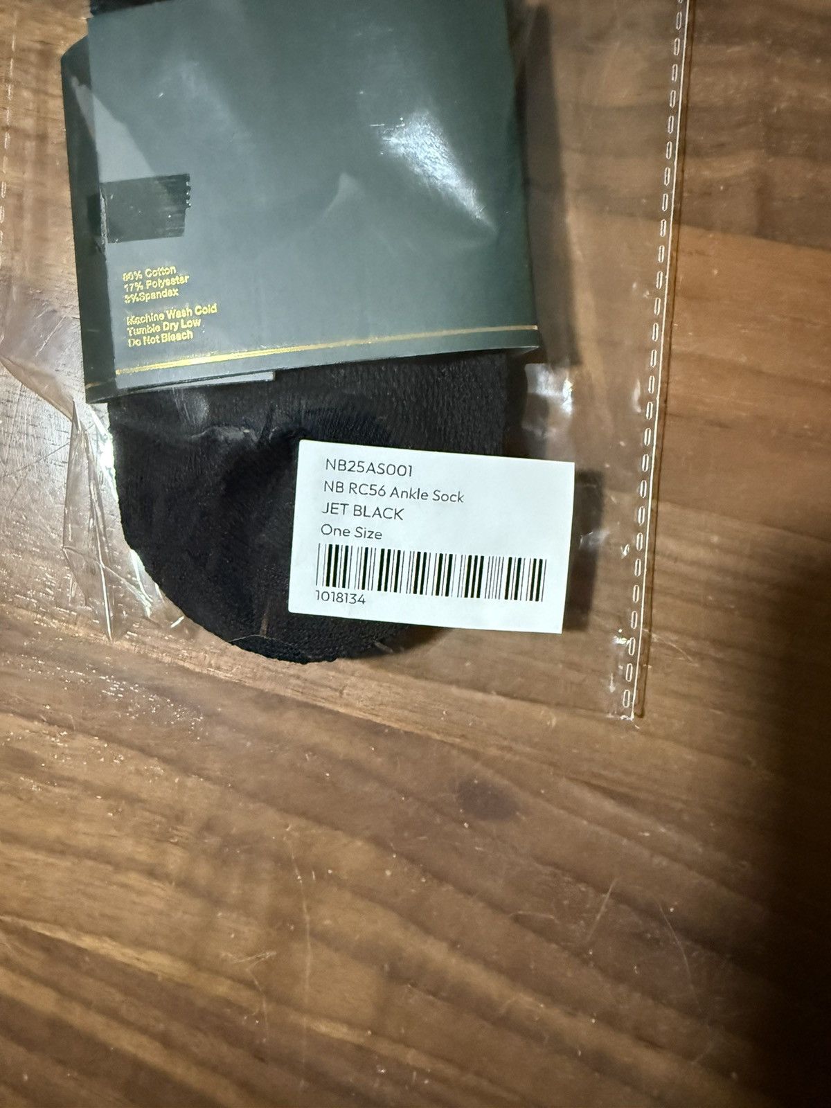 Aime Leon Dore × New Balance Aime Leon Dore ALD New Balance NB RC56 Ankle Sock Jet Black Size ONE SIZE - 5 Thumbnail