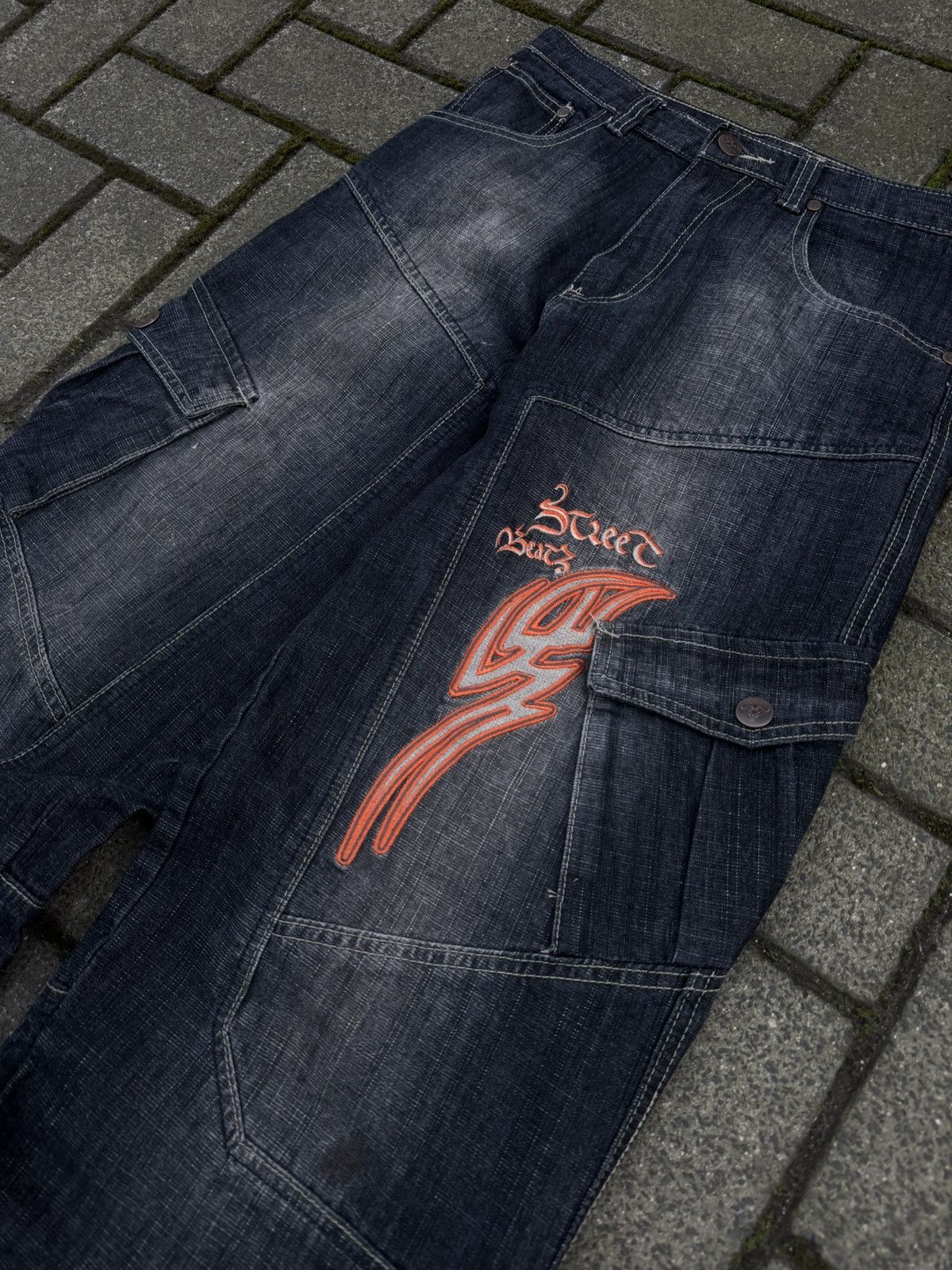 Other Vintage Black Women Rap baggy Jeans 90s00s streetwear y2k Size 27" / US 4 / IT 40 - 5 Thumbnail