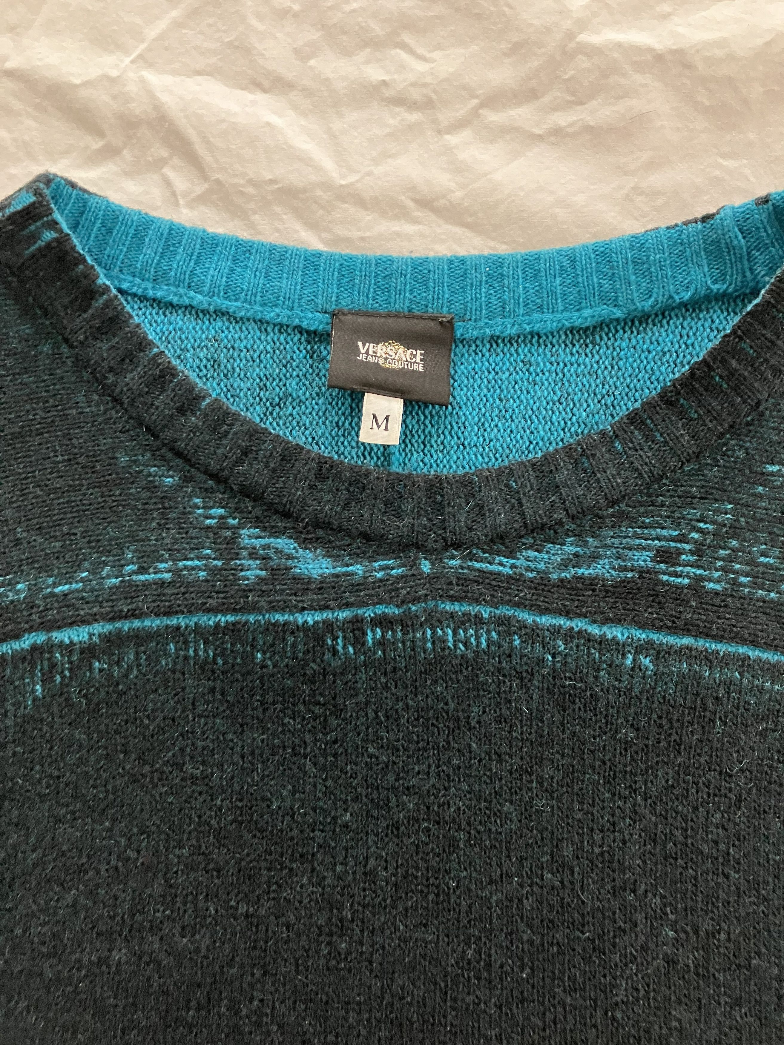 Versace Jeans Couture Versace Jeans Couture Knit Sweater Size US L / EU 52-54 / 3 - 3 Thumbnail
