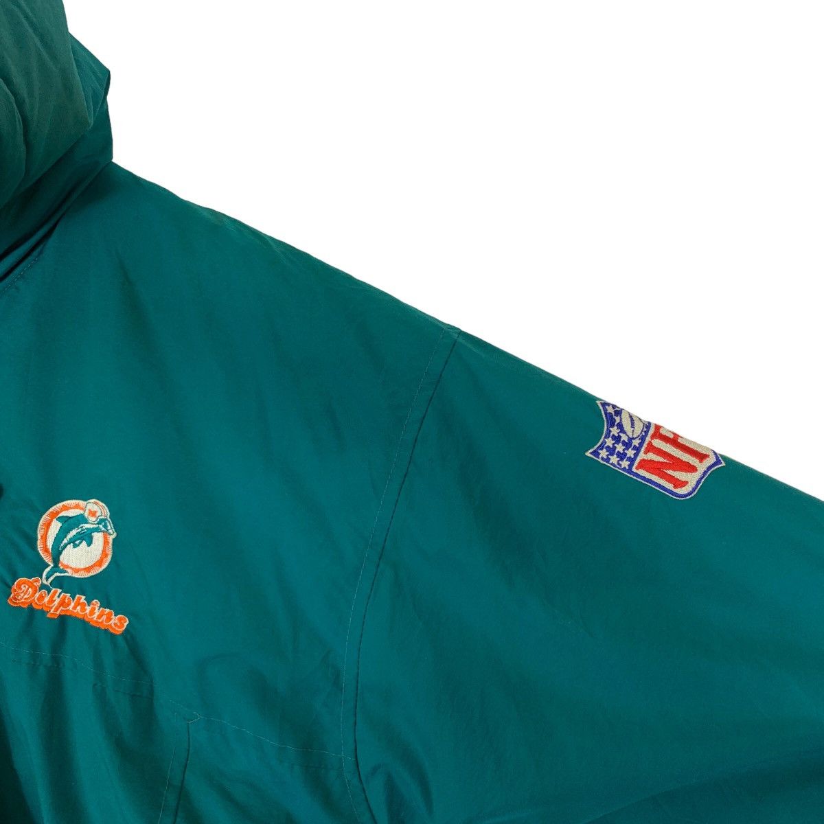 Starter × Vintage VINTAGE MIAMI DOLPHINS NFL STARTER BOMBER LIGHT JACKET Size US M / EU 48-50 / 2 - 8 Thumbnail