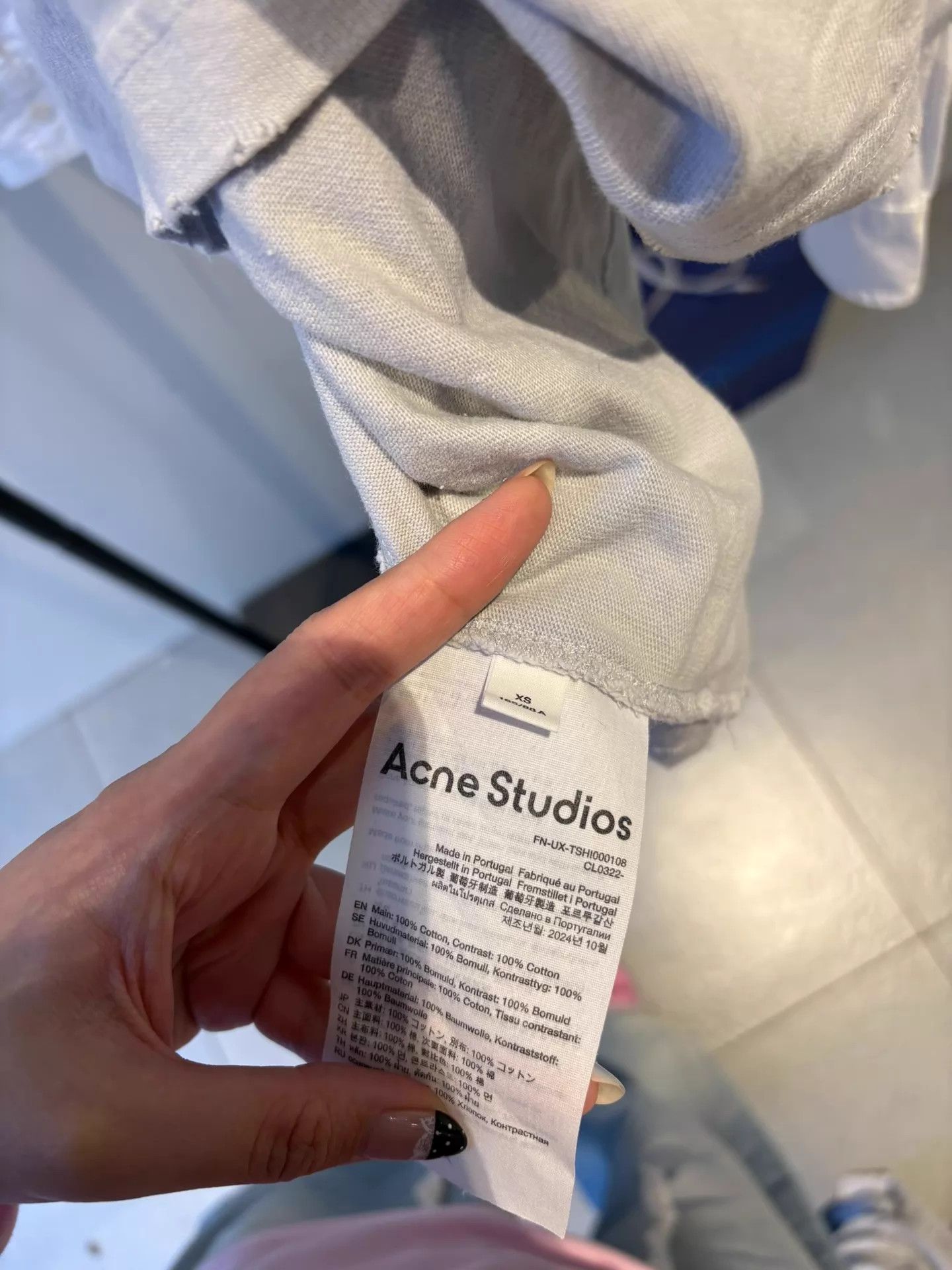 Acne Studios ACNE 25ss Layered Long Sleeve Tee NOS XS Size XS / US 0-2 / IT 36-38 - 4 Thumbnail
