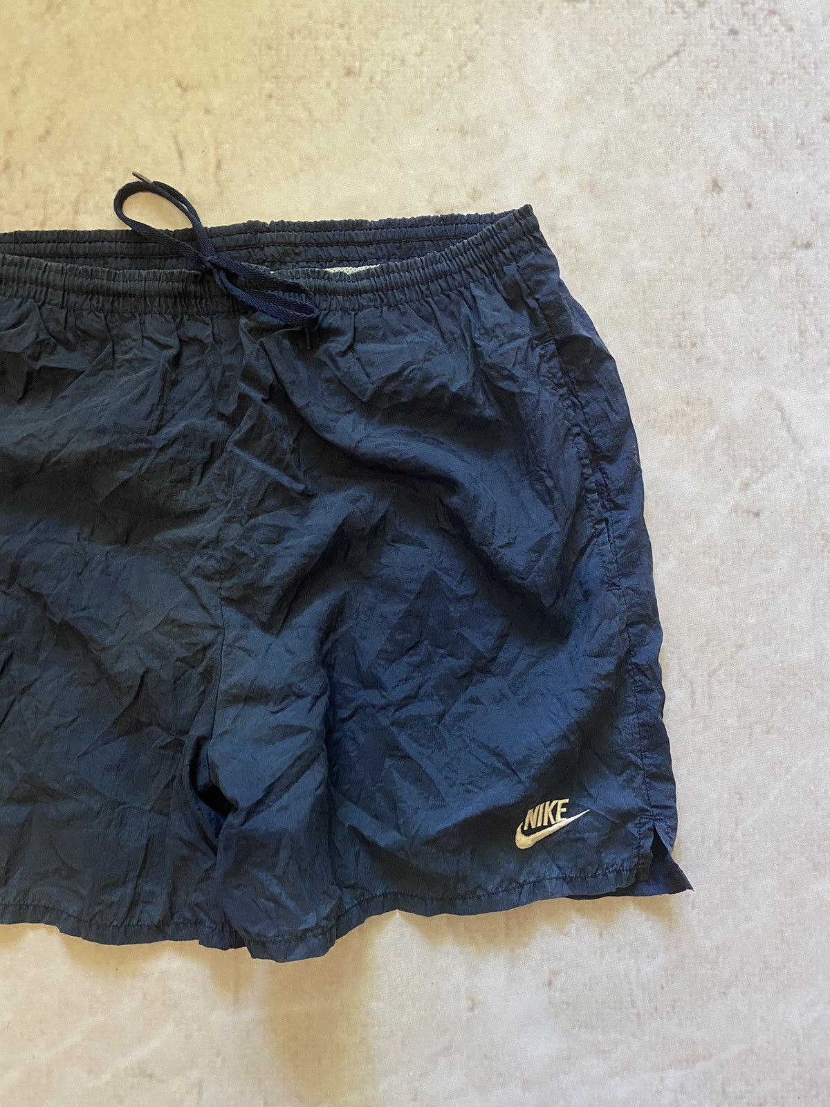 Nike × Vintage Vintage Nike Nylon Shorts Y2k Hype Rare Archive 90s Track Size US 28 / EU 44 - 2 Thumbnail