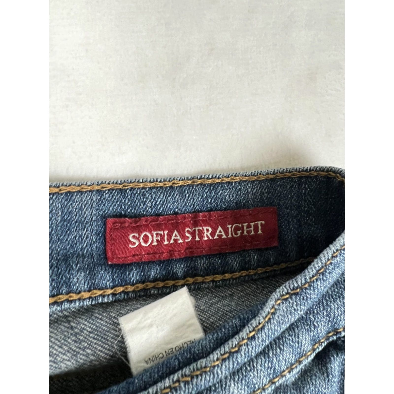 Lucky Brand Lucky Brand Jeans Womens 8 29 Blue Sofia Straight Denim Medium Wash Mid Rise Size 30" / US 8 / IT 44 - 4 Thumbnail