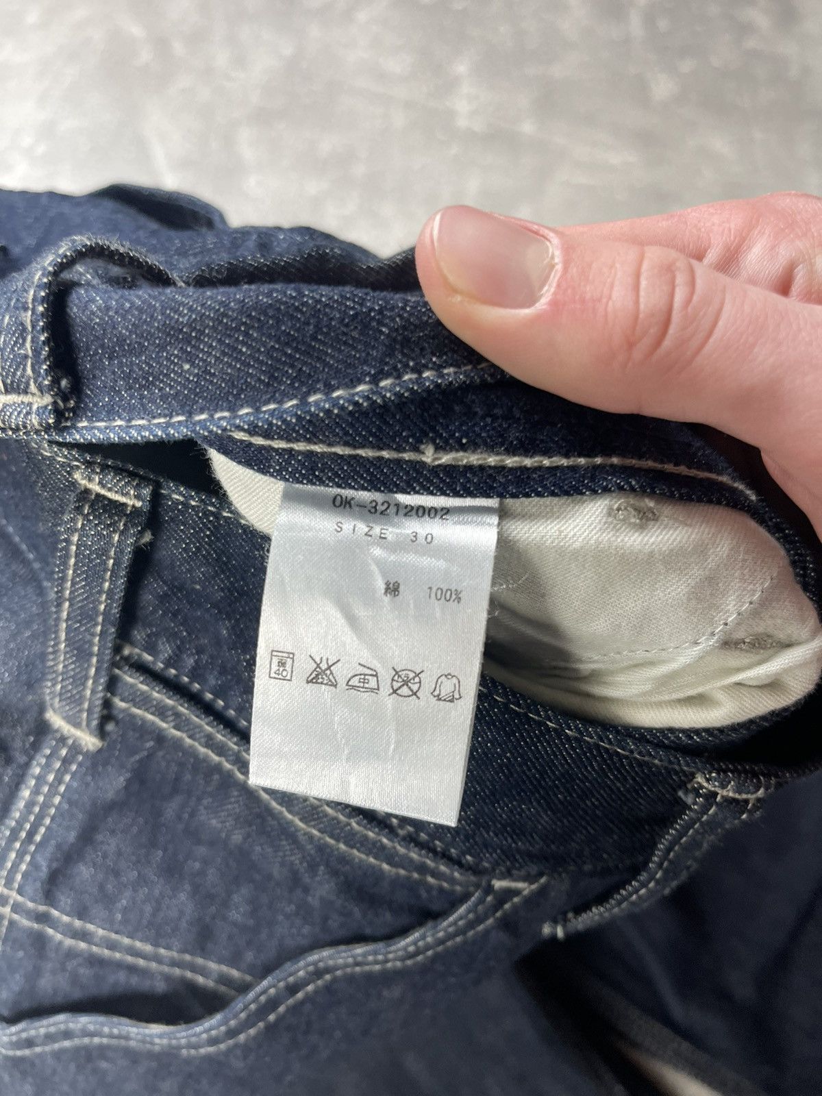 Japanese Brand × Oshkosh OshKosh B'Gosh Vintage Japanese Straight Carpenter Jeans Size US 30 / EU 46 - 8 Thumbnail