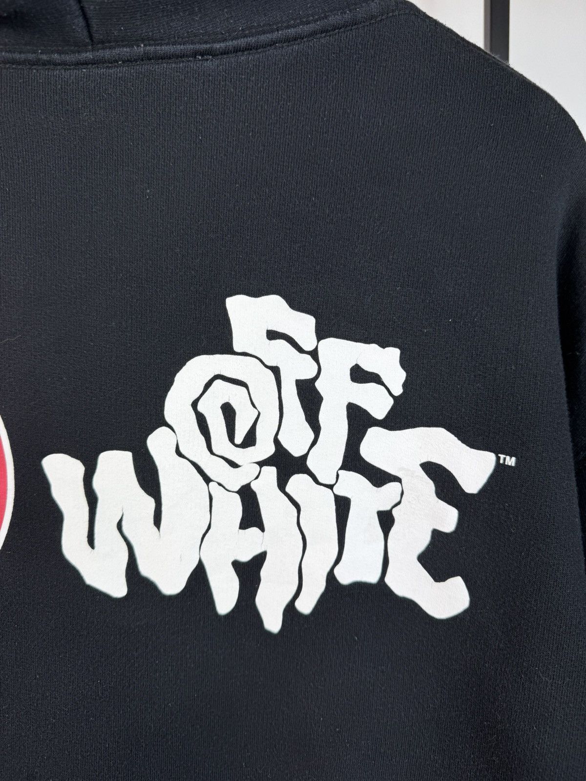 Off-White × Virgil Abloh Off-White SS21 Red Tongue Out Over Logo Printing Loose Fit Size XS / US 0-2 / IT 36-38 - 14 Thumbnail