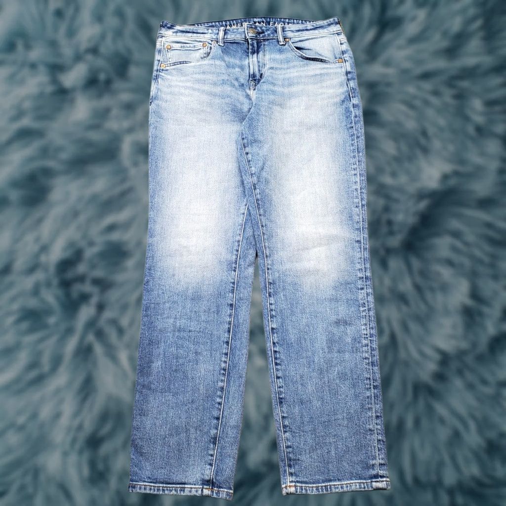 American Eagle Outfitters American Eagle Outfitters Jeans Mens 31x30 Blue Denim Airflex+ Athletic Fit Straight Leg Size US 31 - 1 Thumbnail