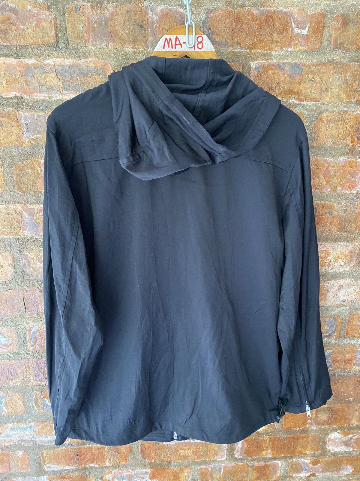 Yohji Yamamoto 1990s Wxyz workshop yohji yamamoto 4 pocket Black hoodie Size US M / EU 48-50 / 2 - 10 Thumbnail