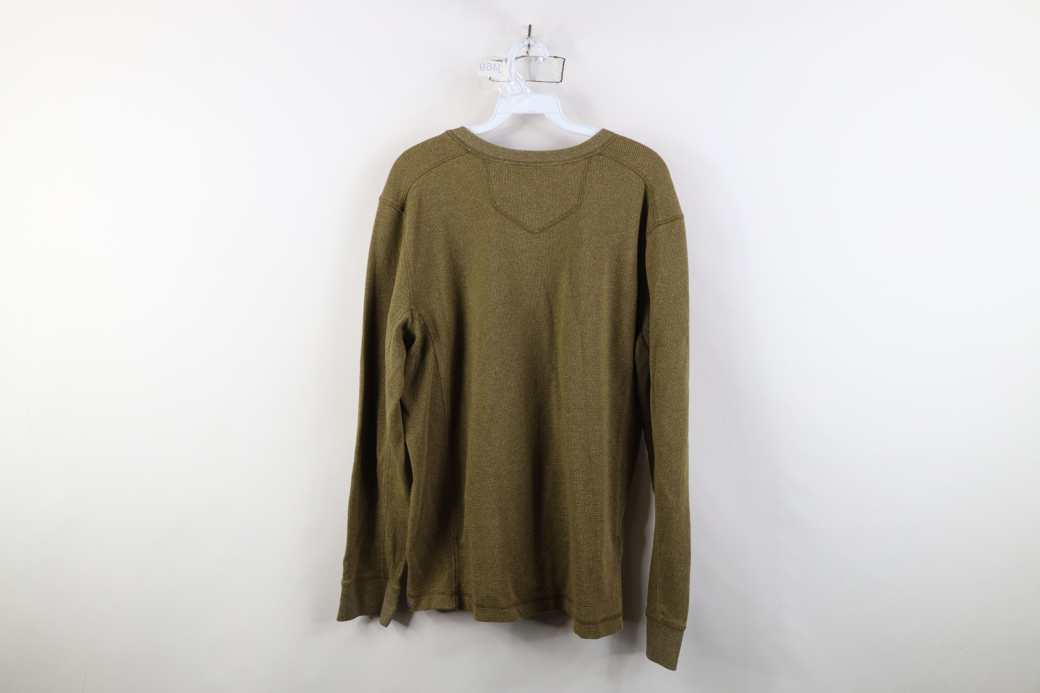 Eddie Bauer Vintage Y2K Eddie Bauer Knit Long Sleeve Henley T-Shirt Size US L / EU 52-54 / 3 - 10 Thumbnail