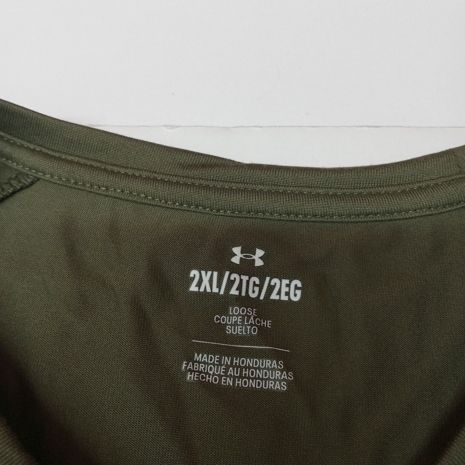 Under Armour Under Armour Men's Tech Fade Short Sleeve Tee Size 2XL Green Size US XXL / EU 58 / 5 - 3 Thumbnail