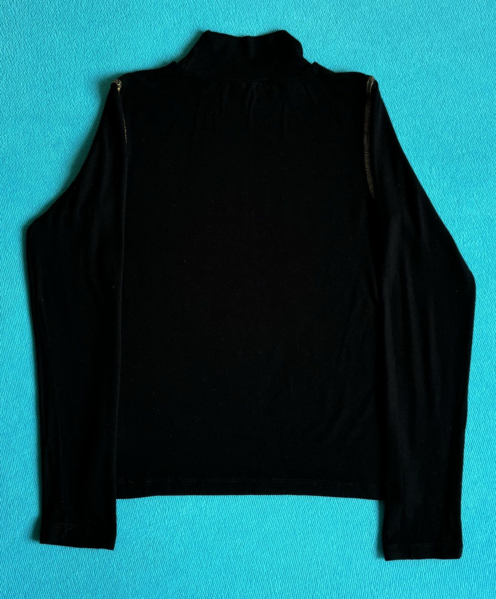Victoria Beckham Victoria Beckham black blouse gold silver sequins size M Size M / US 6-8 / IT 42-44 - 7 Thumbnail