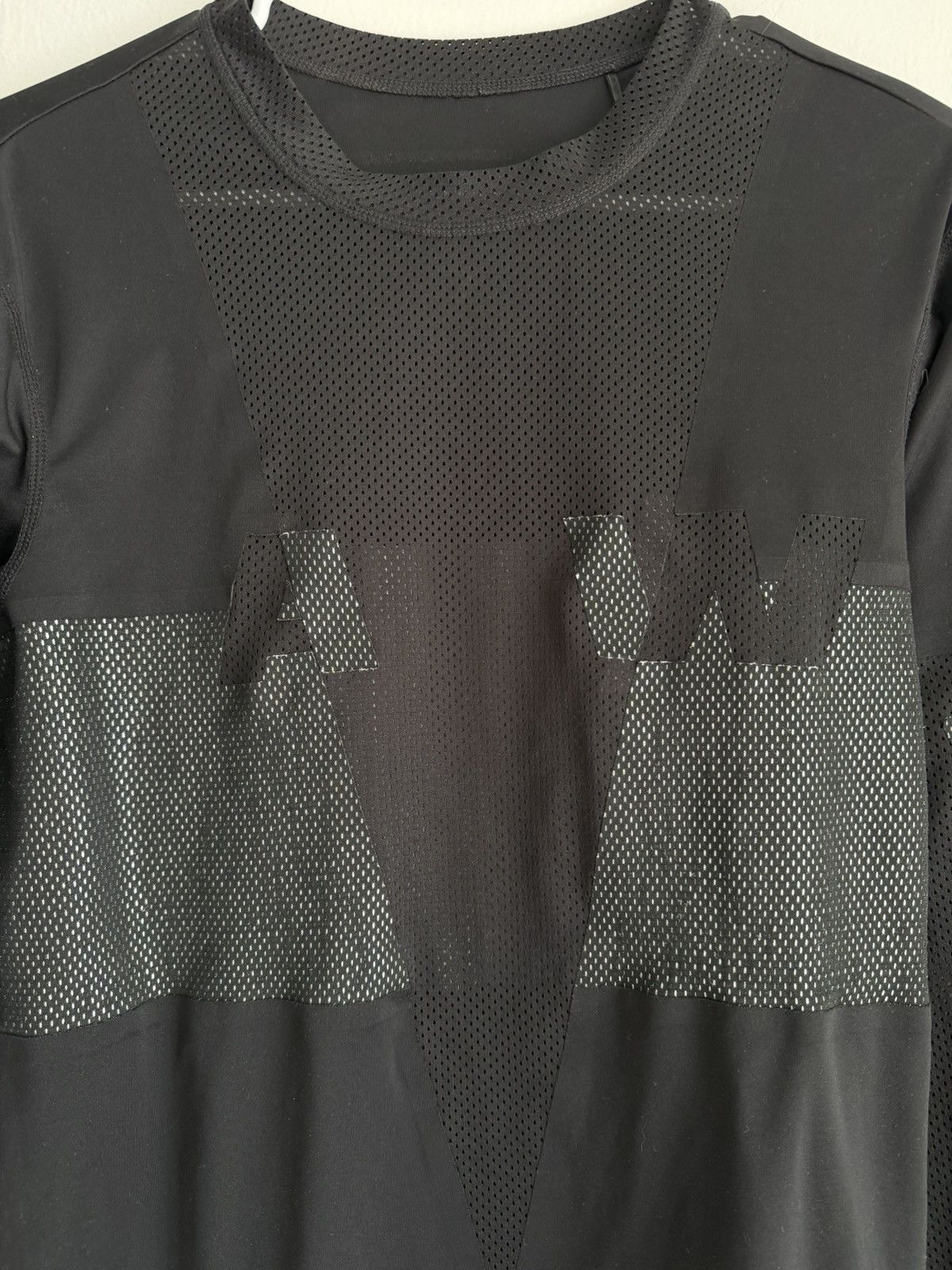Alexander Wang × H&M Alexander Wang x H&M Mesh Long Sleeve Shirt Size XS in Black Size S / US 4 / IT 40 - 5 Thumbnail