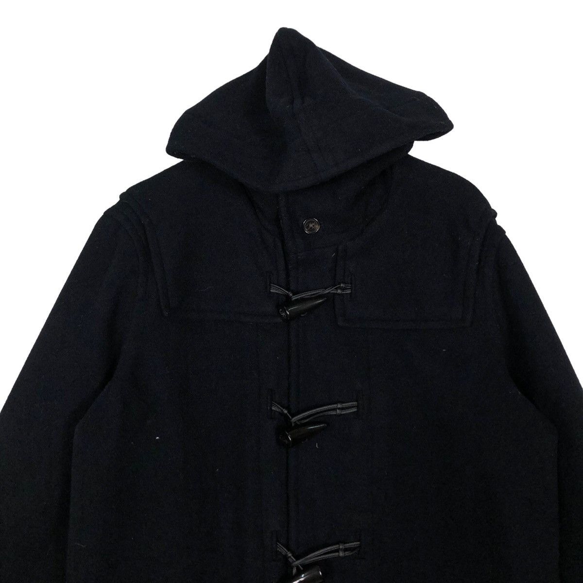Japanese Brand 🔥Long Wool Duffle Jacket J.W.Anderson Japan Tartan Design Size US M / EU 48-50 / 2 - 2 Thumbnail