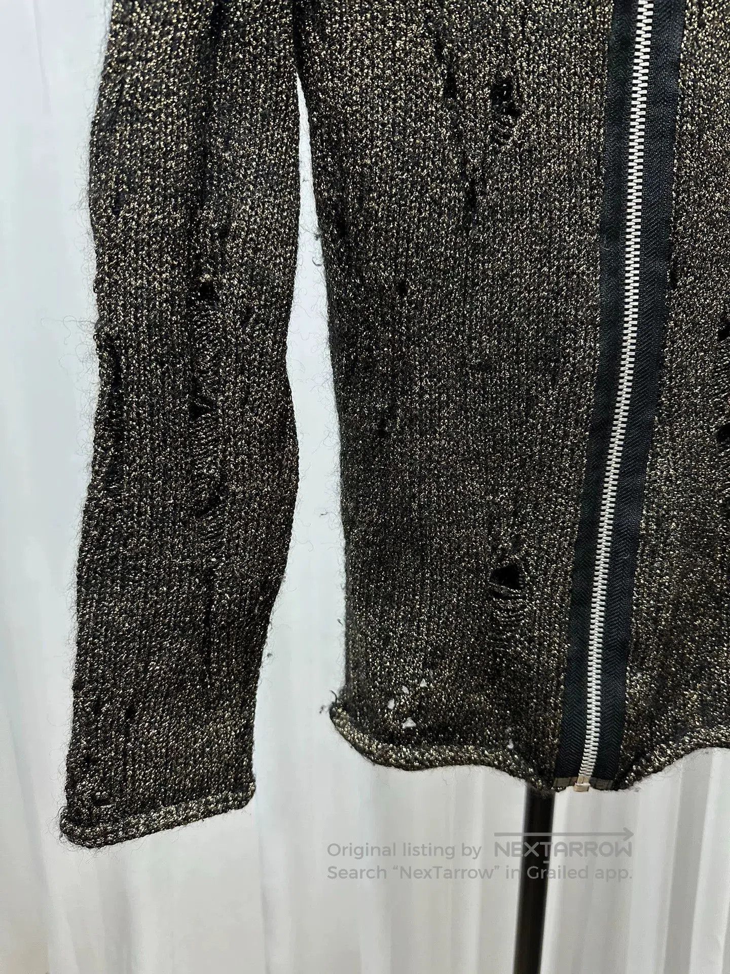 Tricot Comme des Garcons Comme des Garçons Tricot Shredded Sweater. Size S / US 4 / IT 40 - 3 Thumbnail