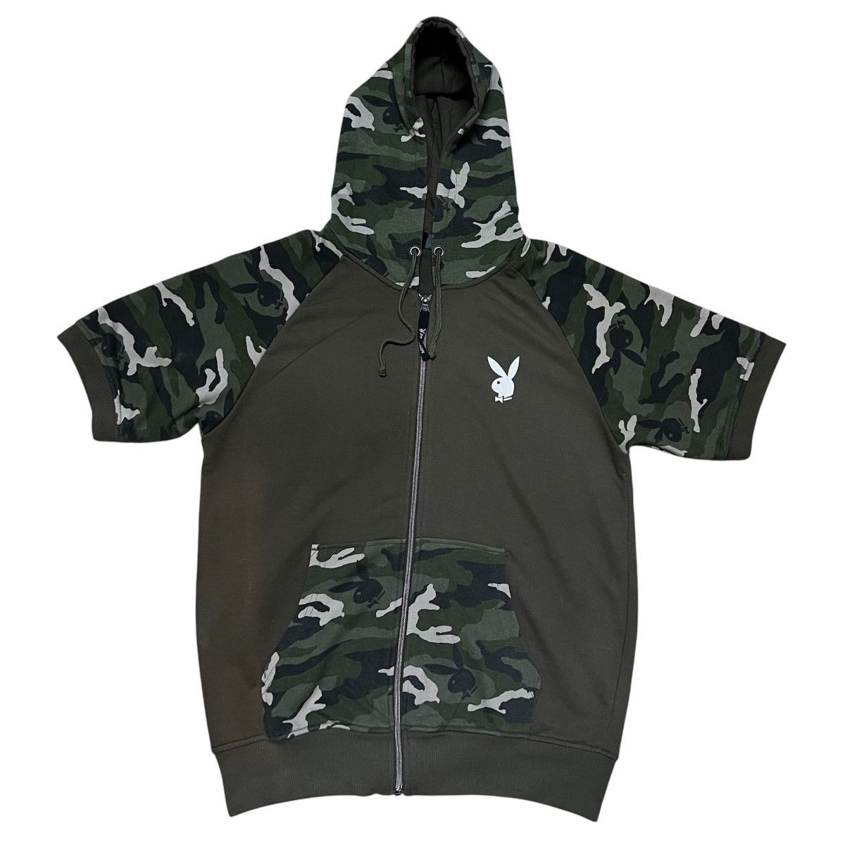 Playboy Playboy Zipper Hoodie Big Logo Camo Style Size US L / EU 52-54 / 3 - 2 Thumbnail