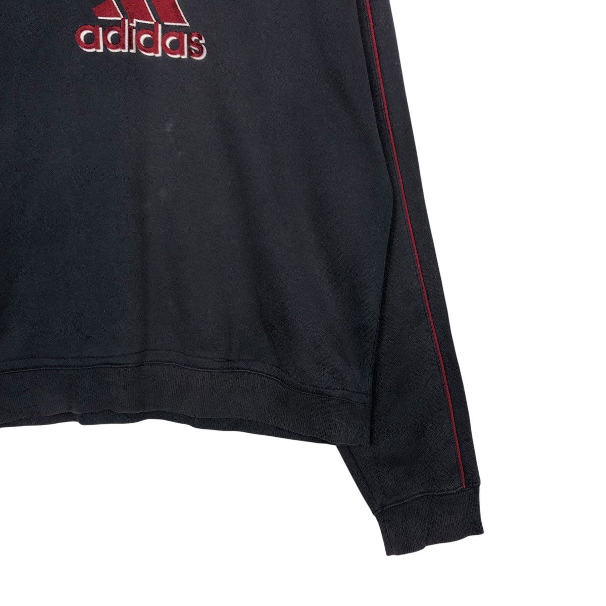 Adidas 📌Vintage Adidas Sweatshirt Big Logo Design Size US L / EU 52-54 / 3 - 6 Thumbnail