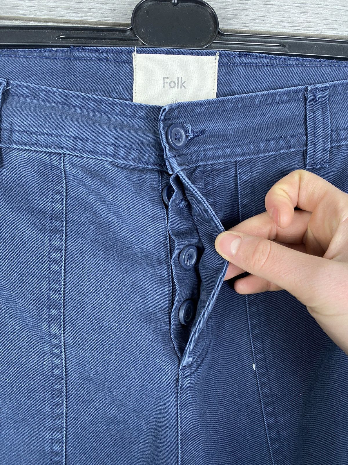 Folk Mens Folk Workwear Casual Pants Size US 36 / EU 52 - 8 Thumbnail
