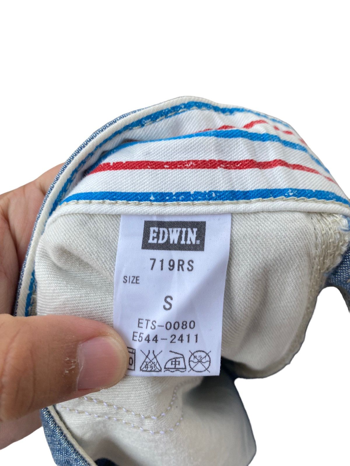 Edwin Vintage Edwin Dungarees Cotton X Pineapple Pant Size US 30 / EU 46 - 9 Thumbnail