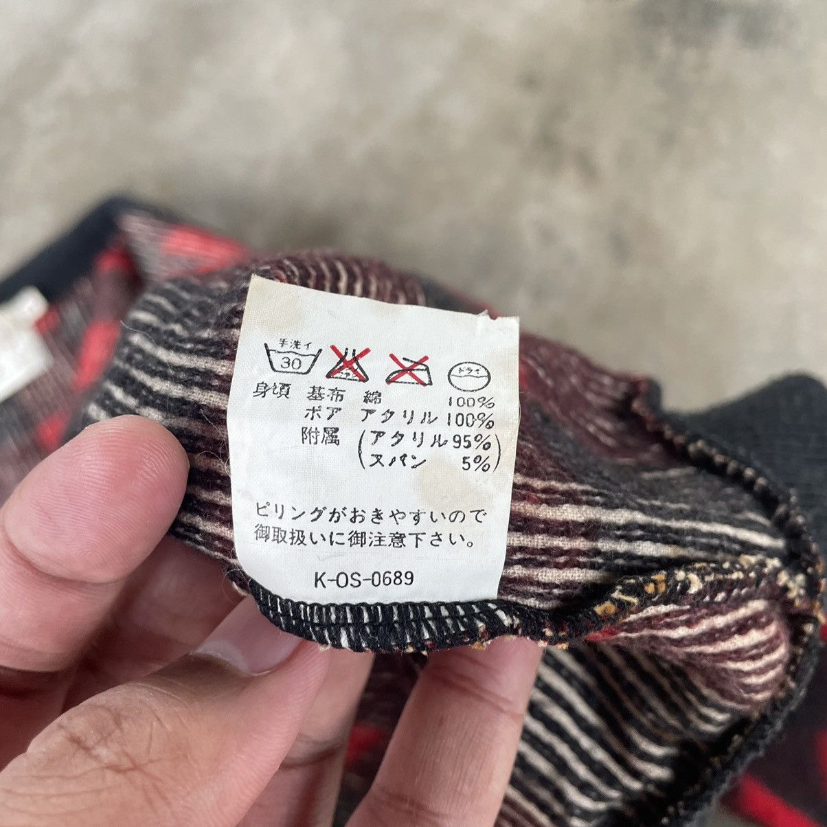Japanese Brand 🔥🔥🇯🇵Stick To Me Olympic Berlin Red Tartan Crop Cardigans Size US M / EU 48-50 / 2 - 13 Thumbnail