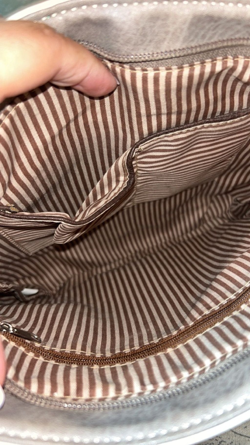 The Unbranded Brand Conceal Carry Beige Brown Horse Embellished crossbody bag Size ONE SIZE - 4 Thumbnail