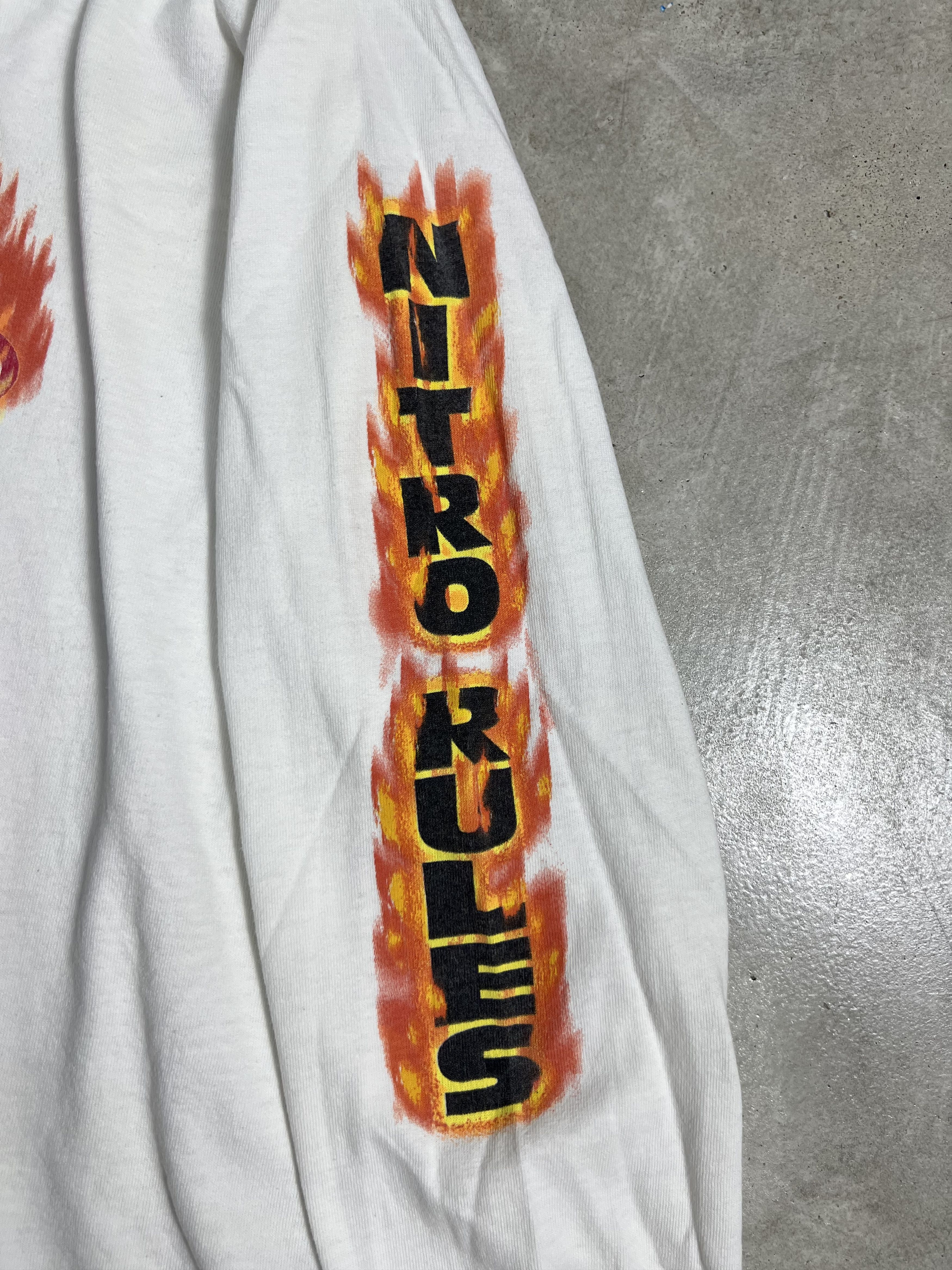 Vintage Vintage NHRA Promo Long Sleeve Tee (M) GTMD886 Size US M / EU 48-50 / 2 - 8 Thumbnail