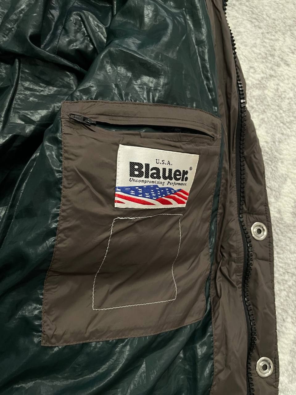 Other Men's Blauer U.S.A. Down Jacket Brown Puffer Coat Duck Down Size US L / EU 52-54 / 3 - 19 Thumbnail