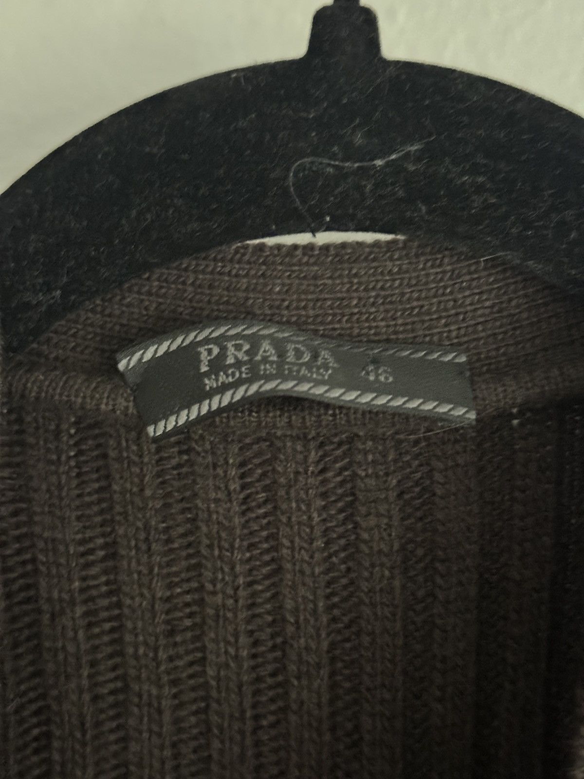 Prada Prada FW 2000 Knit Fur Front Panel Vest w/ Fox Fur Collar Size S / US 4 / IT 40 - 8 Thumbnail