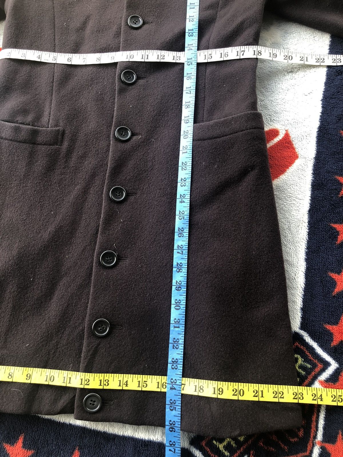 Issey Miyake Vintage IS Sunao Kuwahara Long Coat Jacket Size US M / EU 48-50 / 2 - 8 Thumbnail