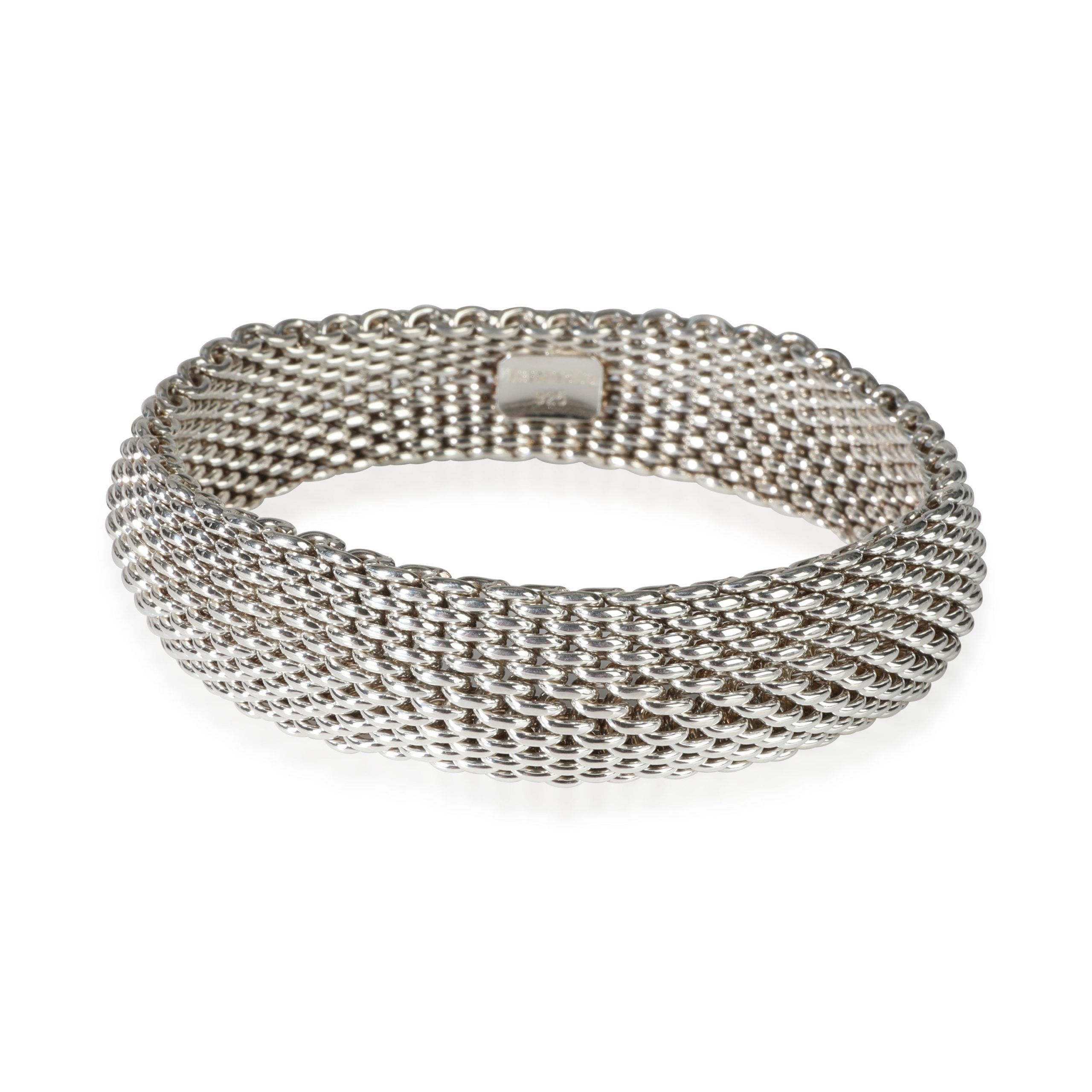 Tiffany & Co. Tiffany & Co. Somerset Bangle in Sterling Silver Size ONE SIZE - 1 Thumbnail