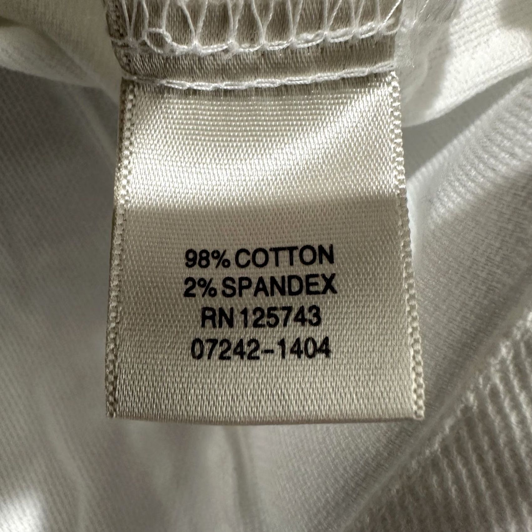 Vintage VINTAGE Christopher & Banks Jacket Women XL White Twill Button Front Chore Lightweight EUC Size XL / US 12-14 / IT 48-50 - 7 Thumbnail