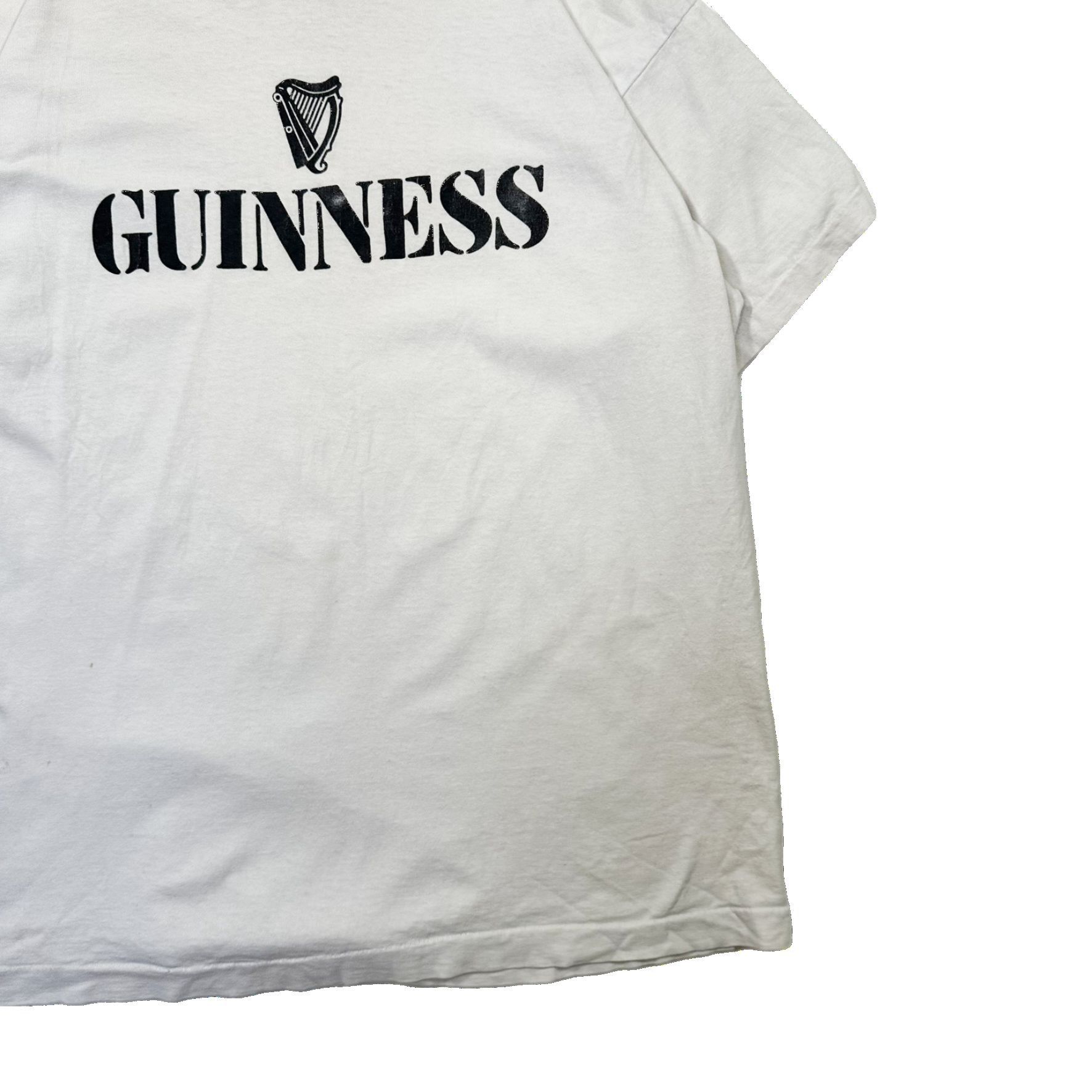Vintage Vintage 90s Single Stitch Guinness Promo Graphic T Shirt Size US L / EU 52-54 / 3 - 3 Thumbnail