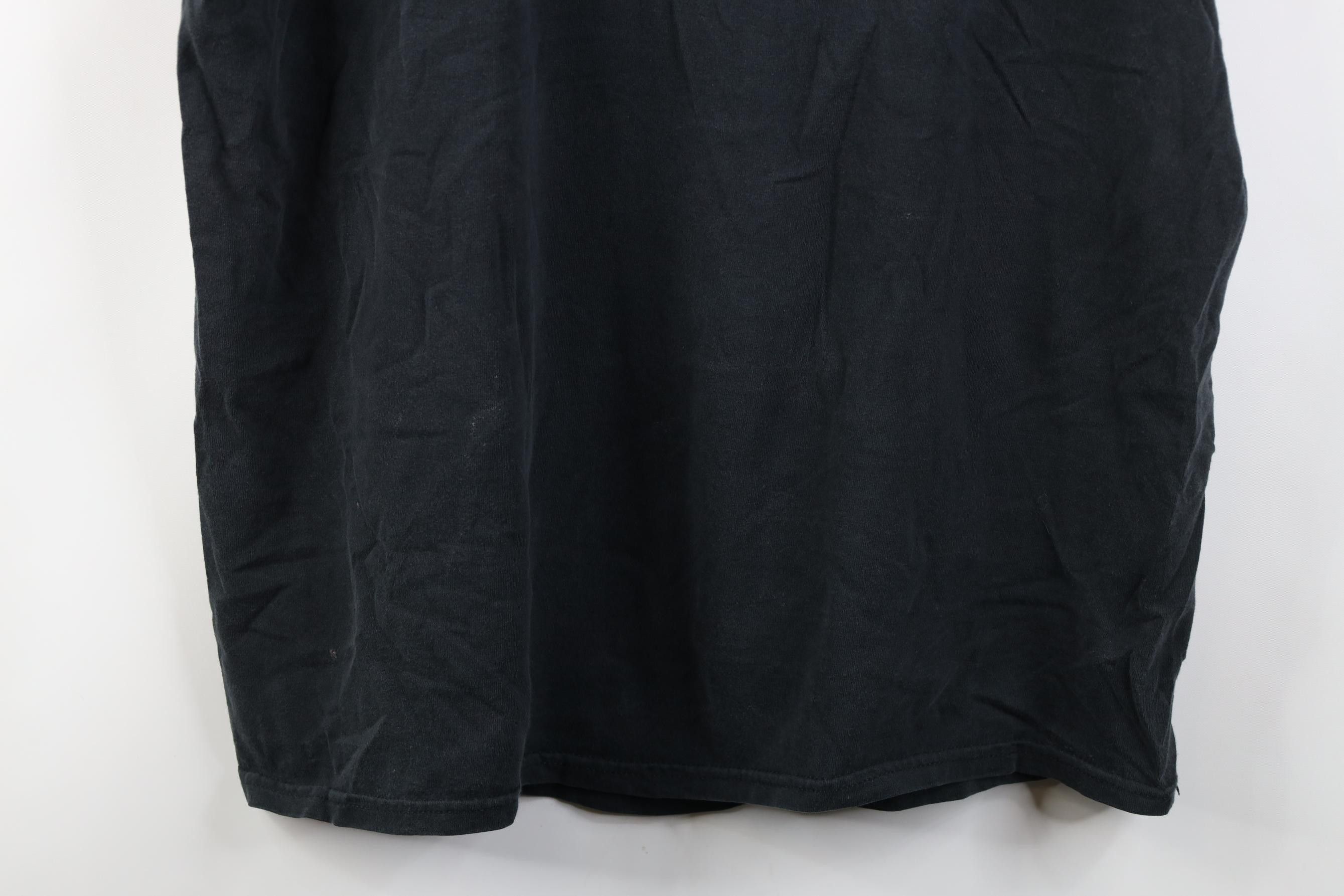 Vintage Vintage 90s Streetwear Blank Sleeveless Muscle T-Shirt Black Size US XL / EU 56 / 4 - 3 Thumbnail