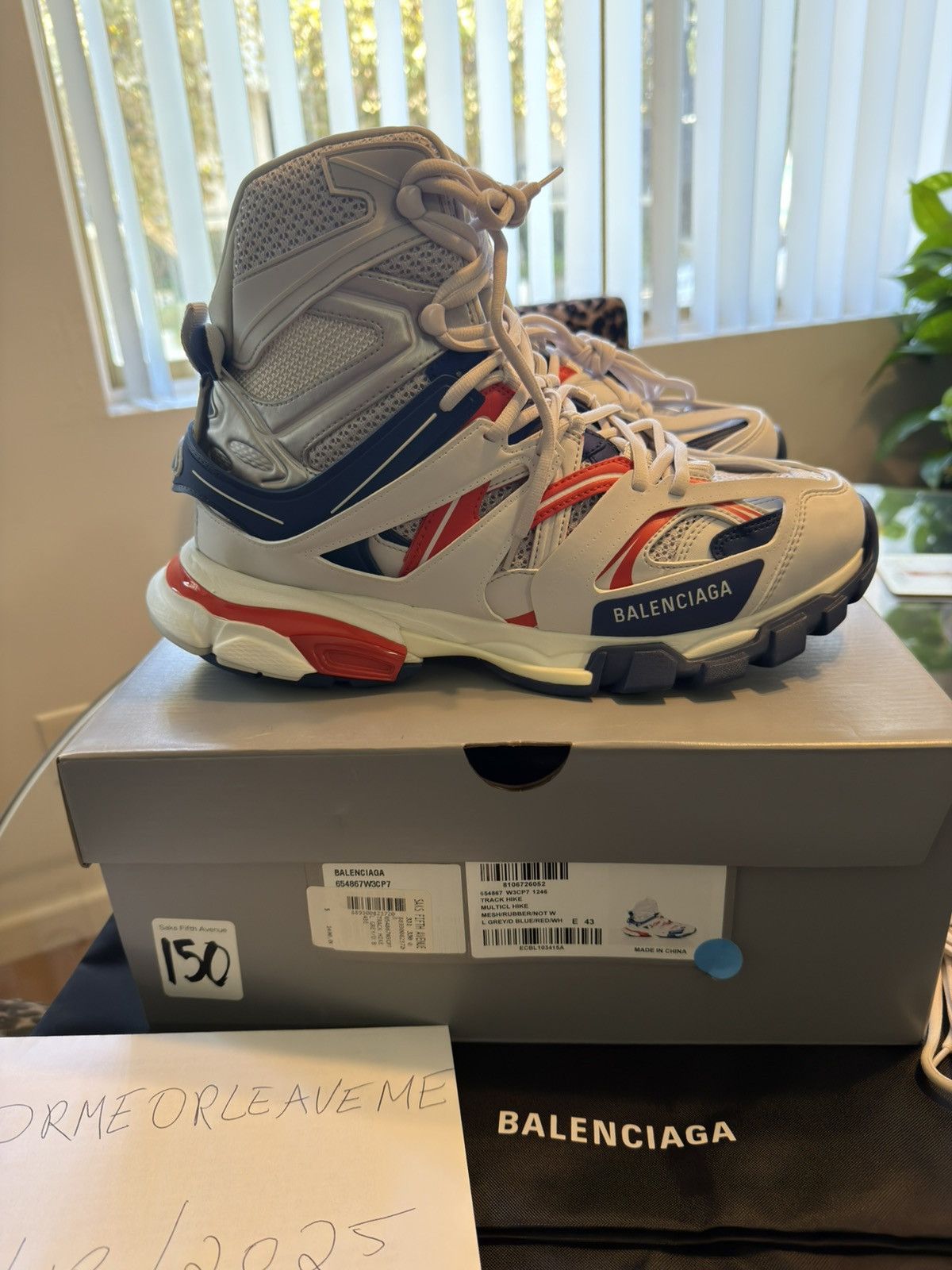 Balenciaga Balenciaga Track Hike Size US 10 / EU 43 - 2 Thumbnail
