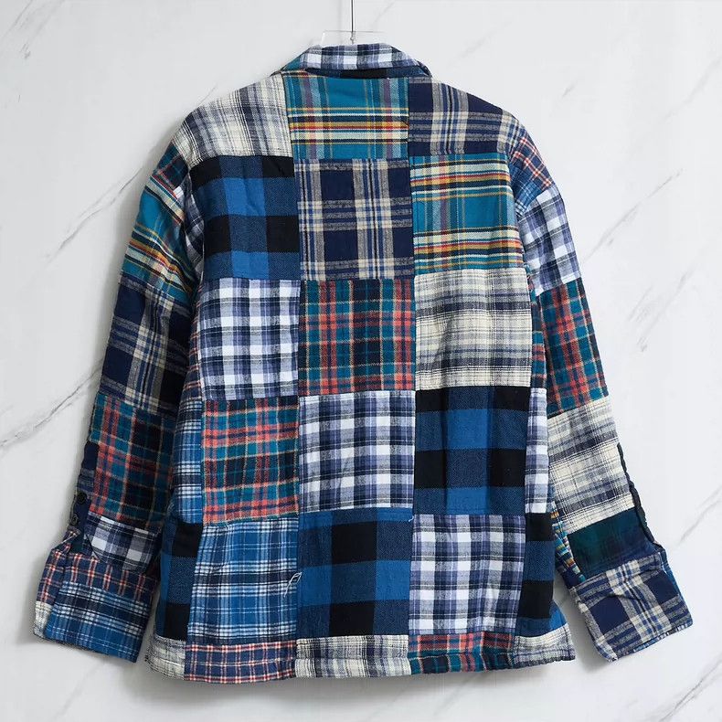 Greg Lauren Greg Lauren size2 Men's plaid lamb wool jacket Size US M / EU 48-50 / 2 - 4 Thumbnail