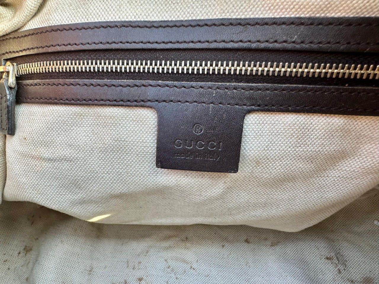 Gucci Authentic Gucci Monogram GG Canvas Vintage Medium Bag Size ONE SIZE - 7 Thumbnail