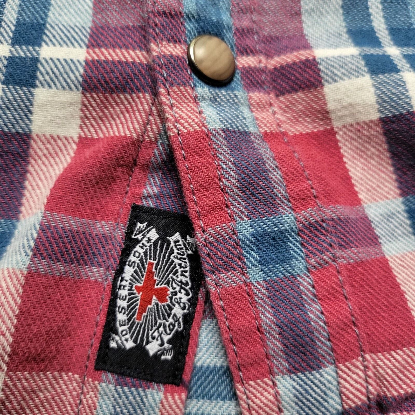 Flag & Anthem NWT DESERT SON Dierks Bentley Flag Anthem Western Pearl Snap Size US S / EU 44-46 / 1 - 6 Thumbnail