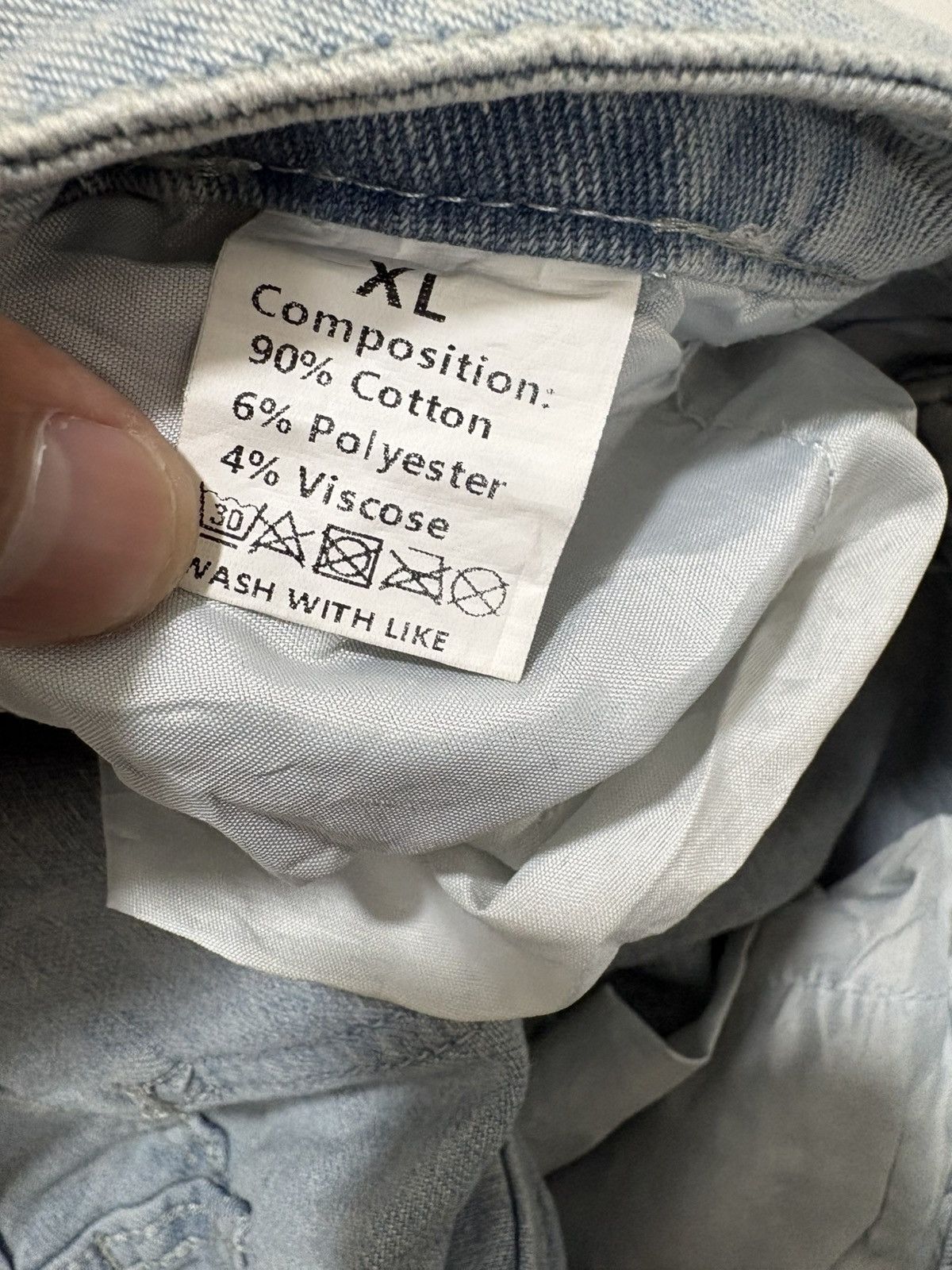 Other Rare baggy denim like chrome hearts Size US 33 - 6 Thumbnail