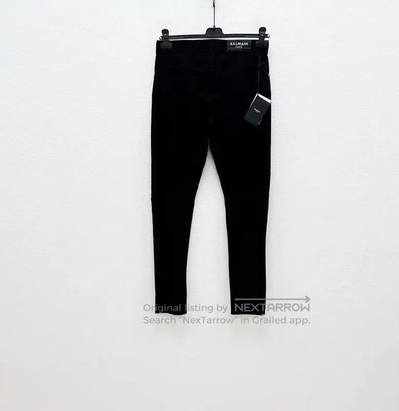 Balmain Balmain Men's Black Cotton Casual Pants . Size US 26 / EU 42 - 5 Thumbnail