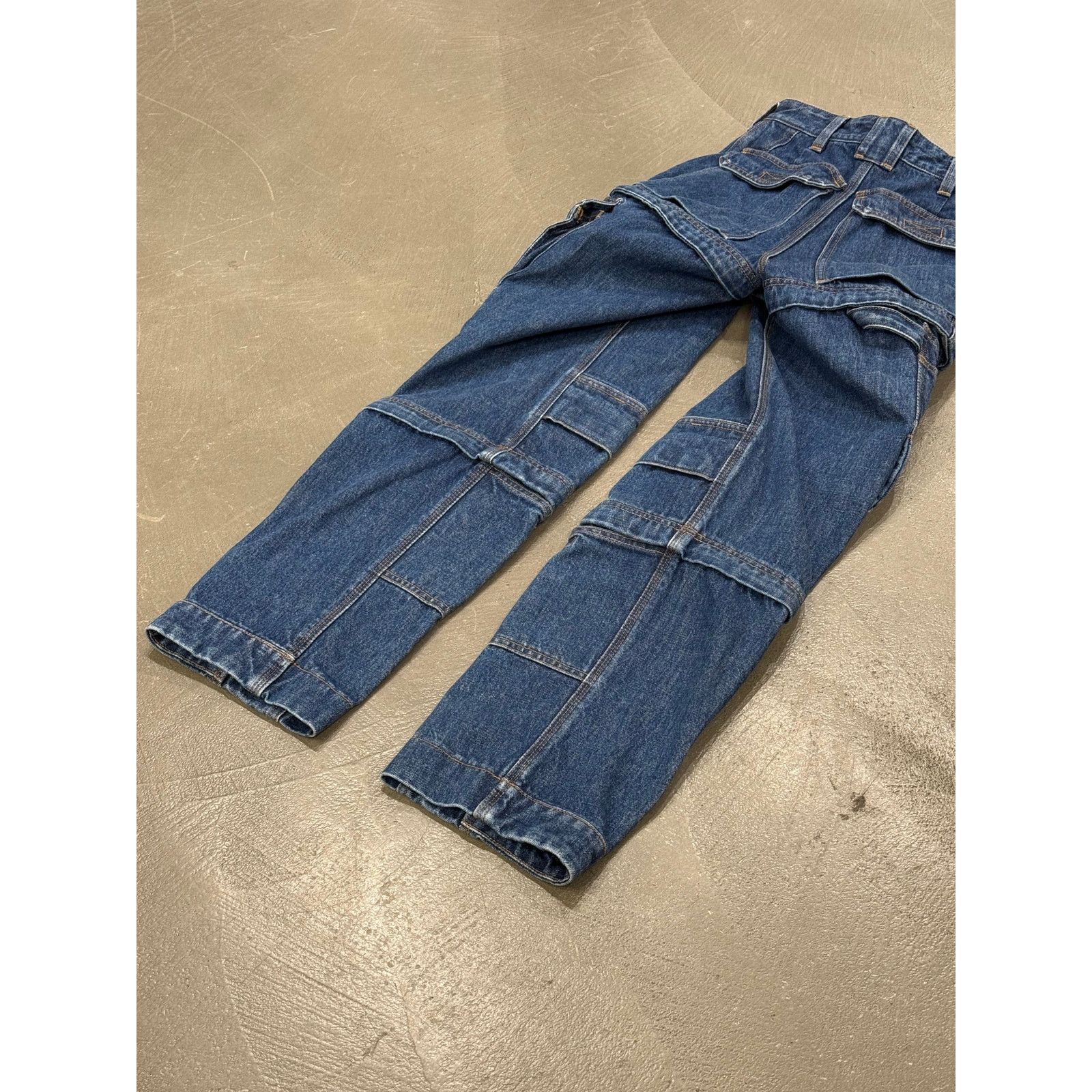 Balenciaga 2017 Balenciaga runway convertible cargo denim pants Size 24" / US 00 / IT 34 - 7 Thumbnail