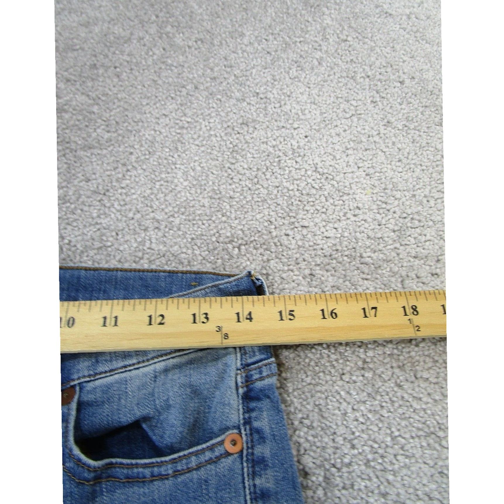 Madewell Madewell Womens Jeans Medium 28 Light Wash Skinny Ripped Size 28" / US 6 / IT 42 - 6 Thumbnail