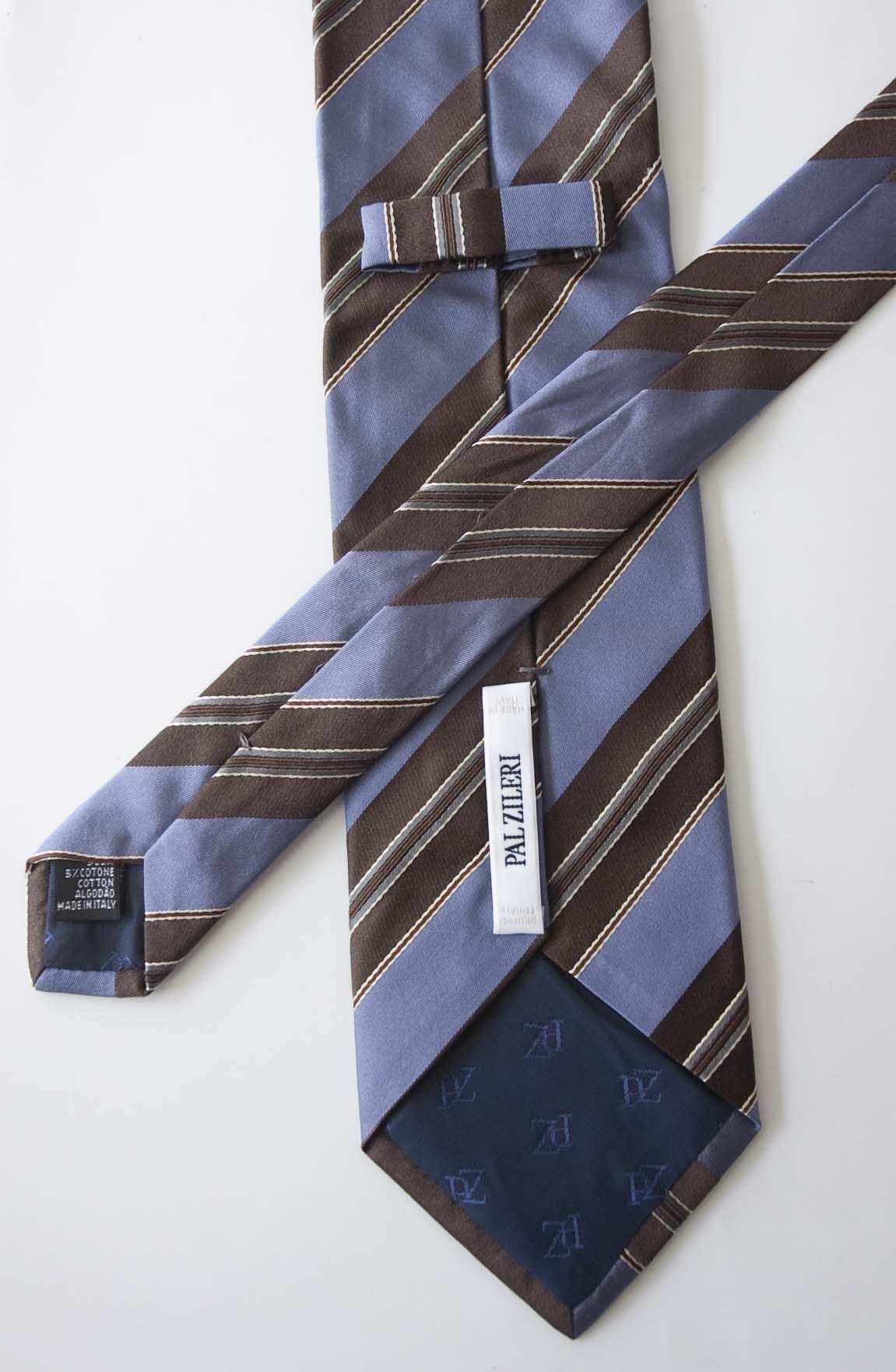 Pal Zileri Pal Zileri Tie Silk / Cotton Made in Italy Size ONE SIZE - 4 Thumbnail