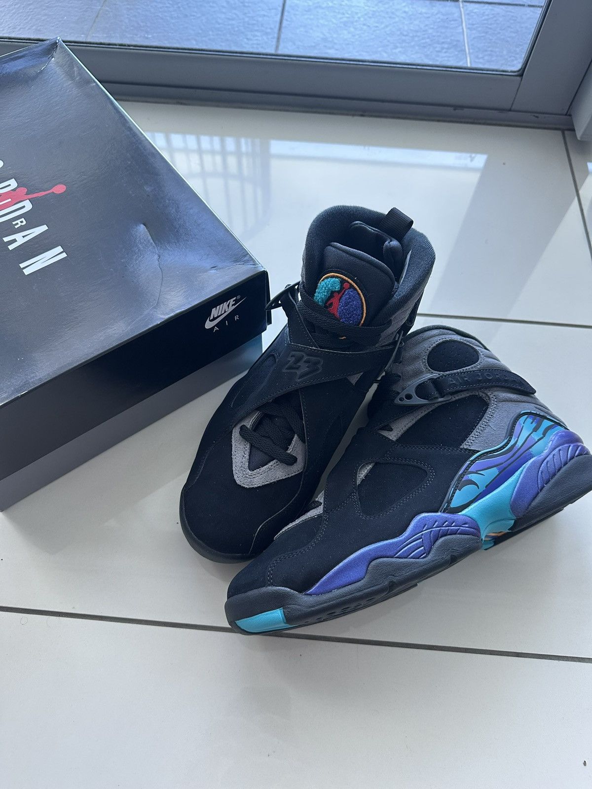 Jordan Brand Jordan 8 aqua Size US 9 / EU 42 - 7 Thumbnail